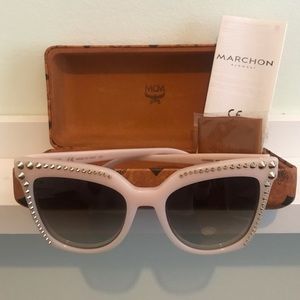 Studded Cat Eye Sunglasses